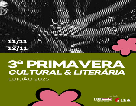 3ª Primavera Cultural e Literária ocorre em novembro: evento é aberto a toda população
