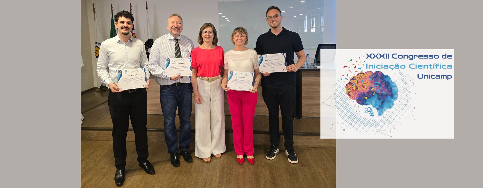 FCA conquista prêmios e menções honrosas no Congresso de Iniciação Científica da Unicamp